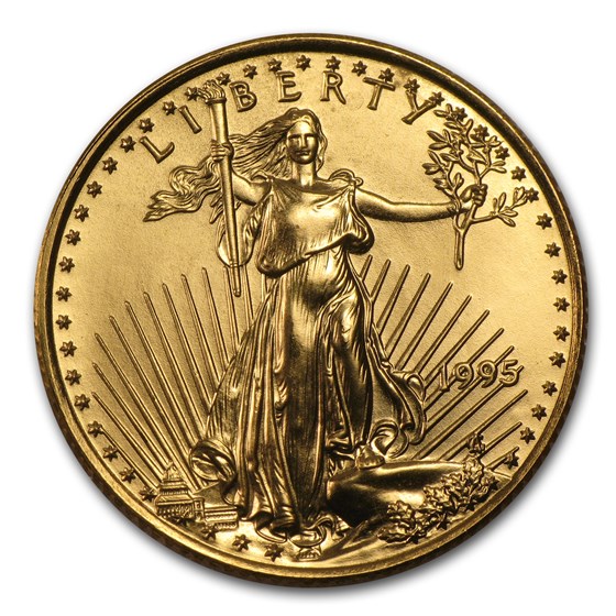 1995 1/4 oz Gold American Eagle BU 1995 1/4 oz Gold American Eagle BU